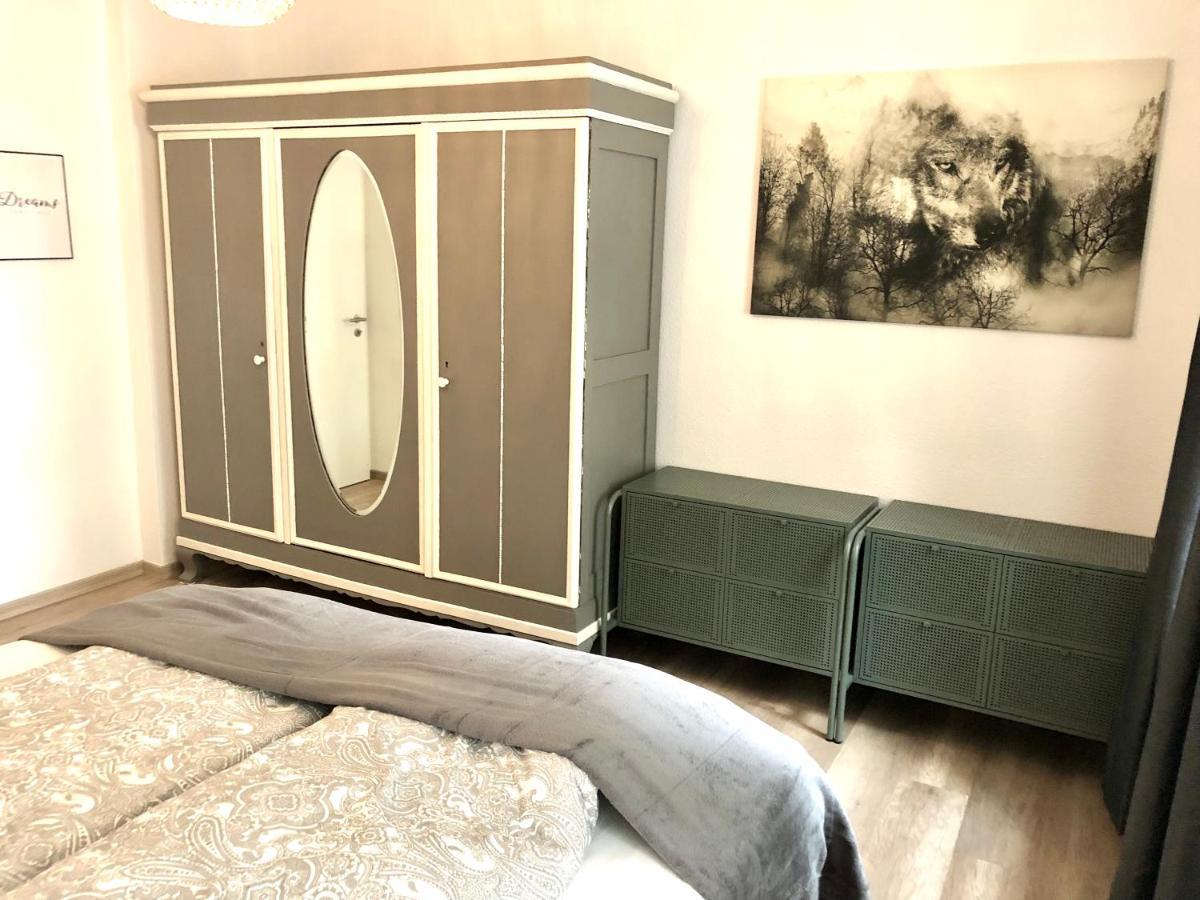 Apartment Zum Grauen Wolf Эрфурт Экстерьер фото